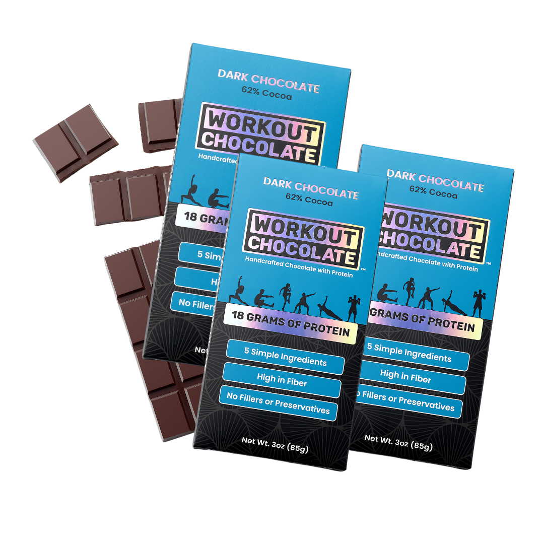 3-PACKS High Protein Chocolate Bars