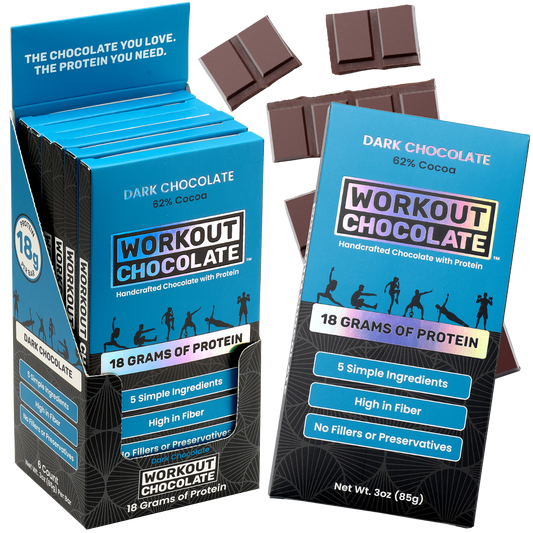 6-PACKS High Protein Chocolate Bars